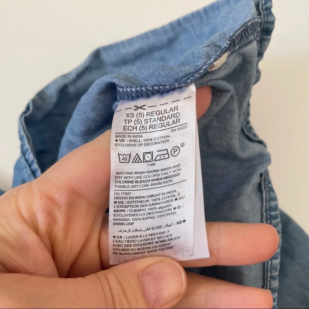Old Navy chambray boho